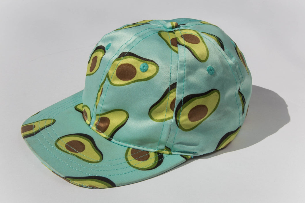Avacado Hat Front | What's My Fruit - Sustainable Fruit Hats